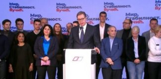 Вучић прогласио побједу