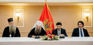 Потписан Темељни уговор између Владе Црне Горе и СПЦ – ГЛАС РЕГИЈЕ.057