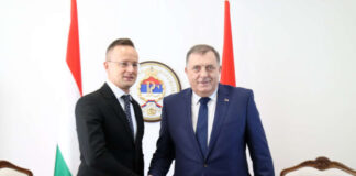 Додик данас угостио министра спољних послова Мађарске – ГЛАС РЕГИЈЕ.057