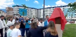 Katić otkrio bistu Voji Čakiću u „Parku velikana“ – 057.GR