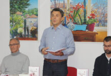 Рогатица: Промовисана нова збирка пјесама Миленка Јевђевића „Зрно кремена“ – 057. ГР