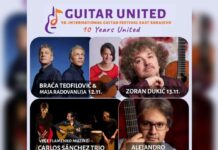 Почиње 10. међународни фестивал гитаре – 057.ГР