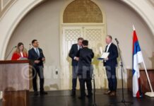 Додику у Будимпешти уручено одликовање за помоћ и подршку српској заједници – 057. ГР